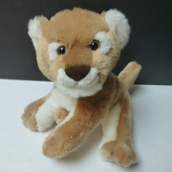 stuffed baby lion